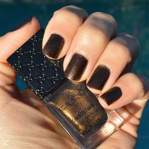 gucci nail polish black